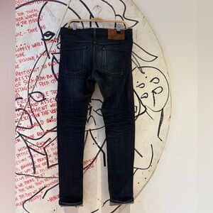Naked & Famous Indigo Broken Twill Selvedge Skinny Guy 32x36